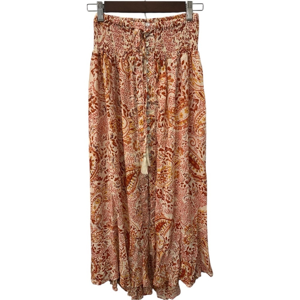 NWT Cynthia Rowley Floral Paisley Maxi Skirt S NWT Boho